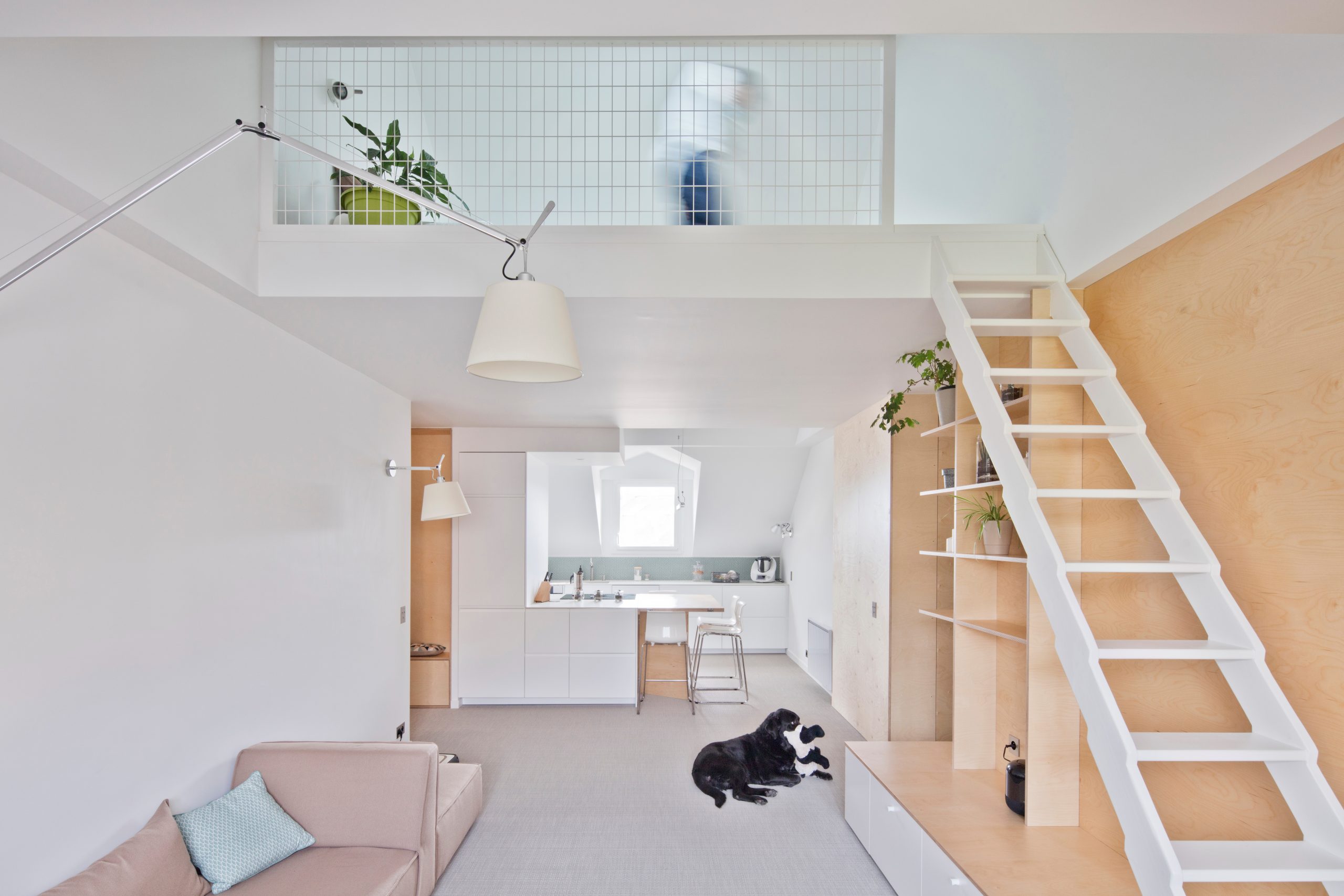 Ces combles aménagées ont permis de créer deux chambres supplémentaires